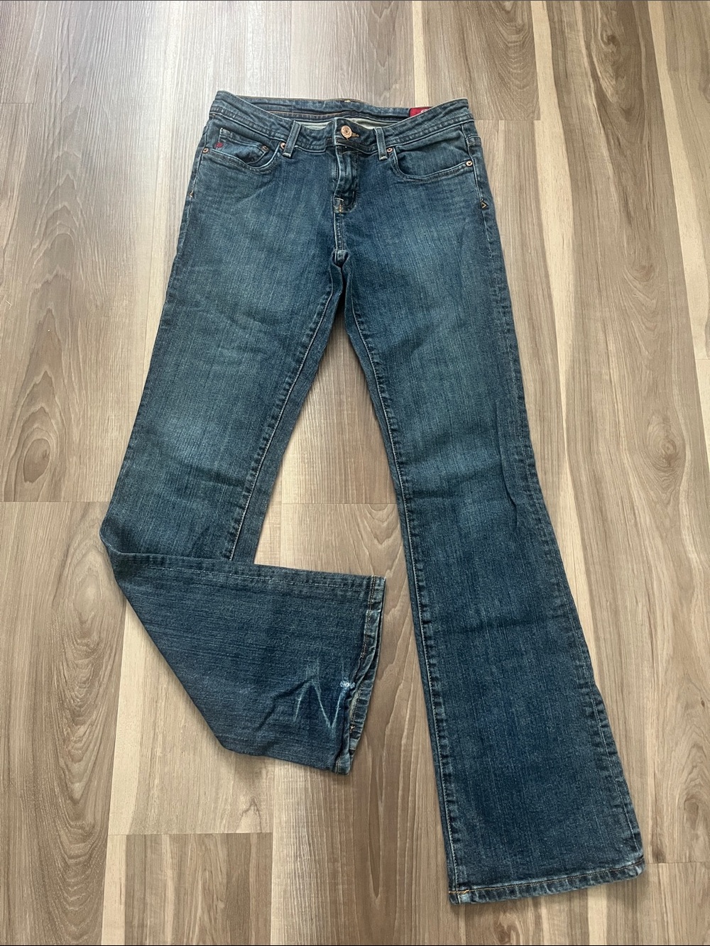 Seven7 Dark Blue Flare Jeans